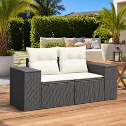 2-Seater Garden Sofa Specifications: Cushions & Storage