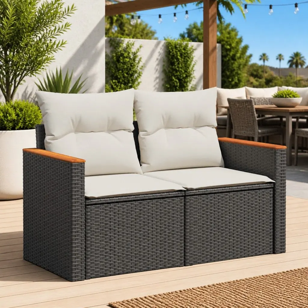 Outdoor Garden Sofa 2-Seater