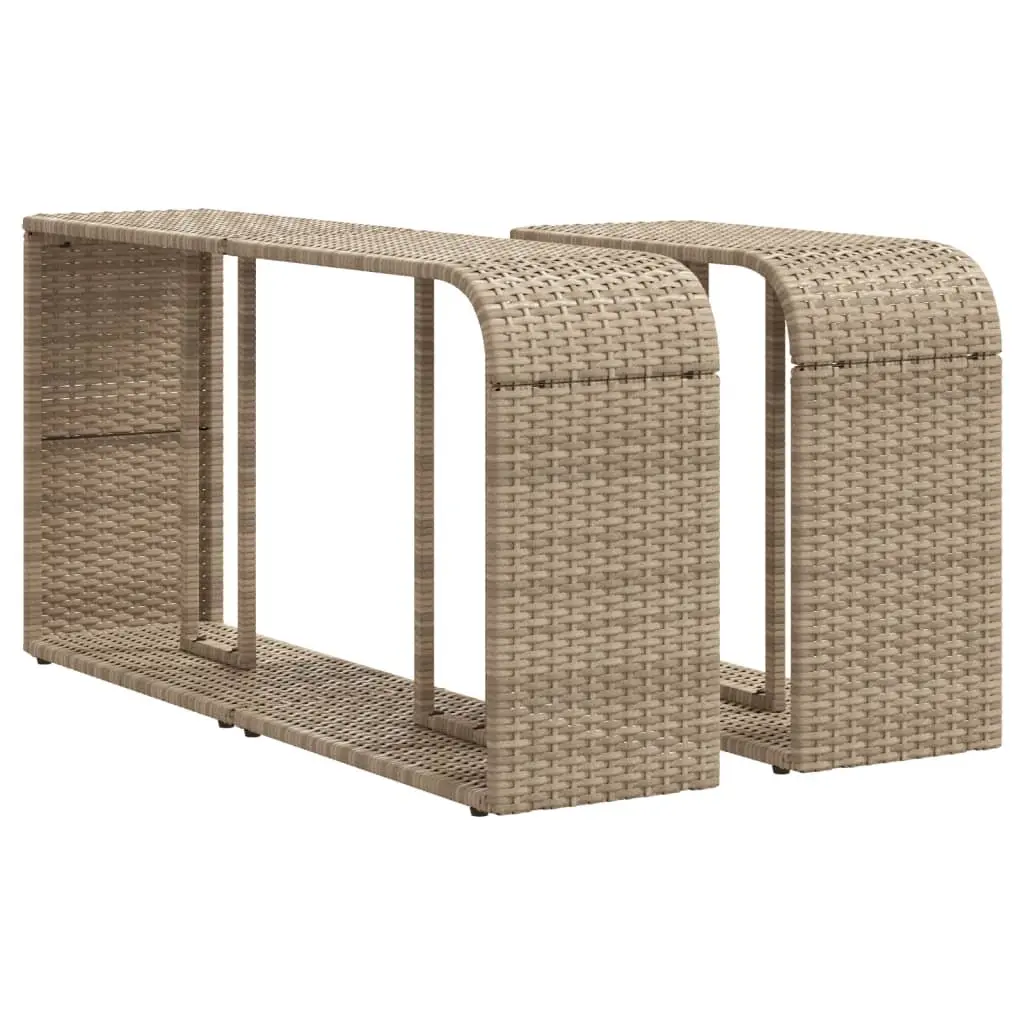 Storage Shelves Outdoor Garden 2 Piece