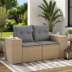 Specifications of the 2-Seater Outdoor Garden Sofa with Storage