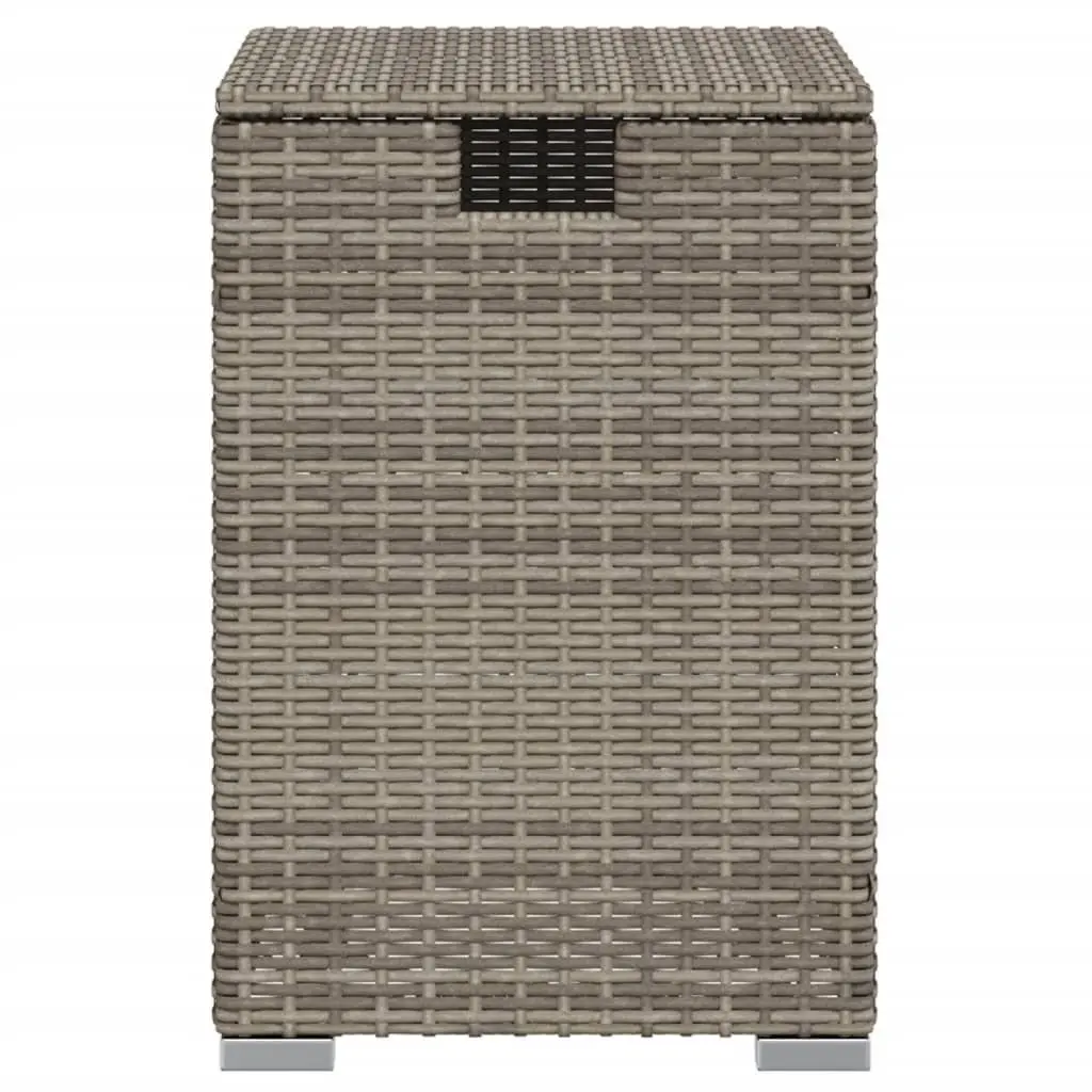Propane Tank Cover Table Outdoor Furniture Grey 40x40x60 cm