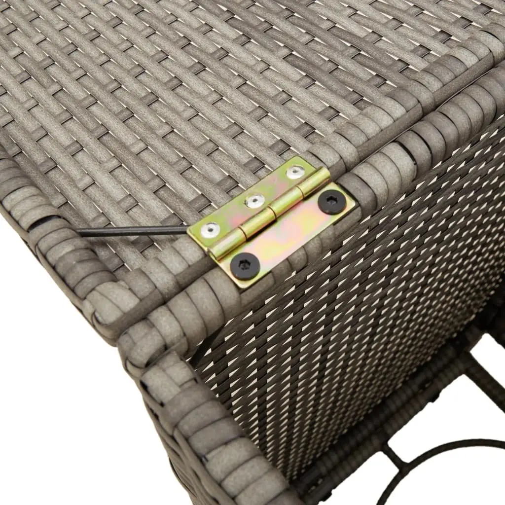 Propane Tank Cover Table Outdoor Furniture Grey 40x40x60 cm