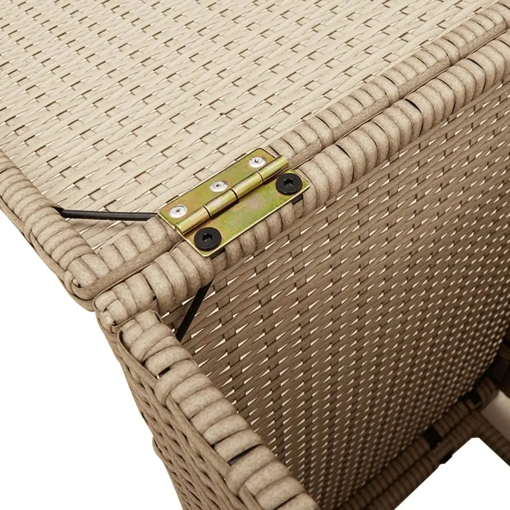 Beige Propane Tank Cover Side Table