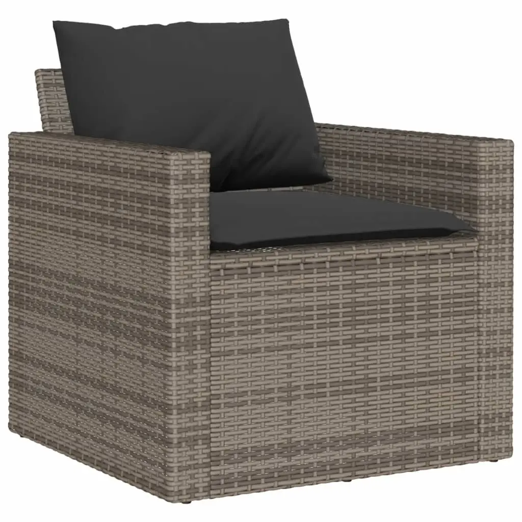 Garden Sofa Set for Outdoor Use 4 Piece Grey