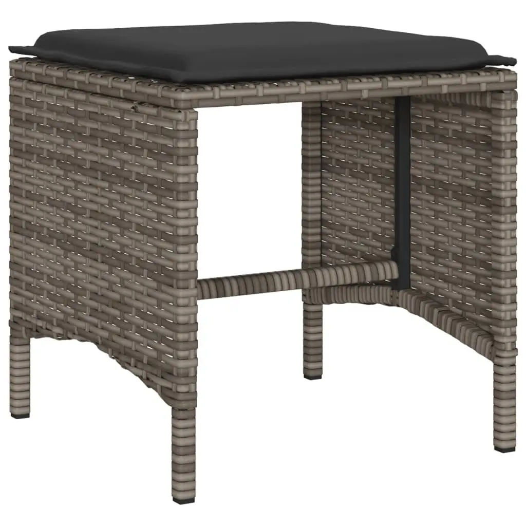 Garden Sofa Set for Outdoor Use 4 Piece Grey