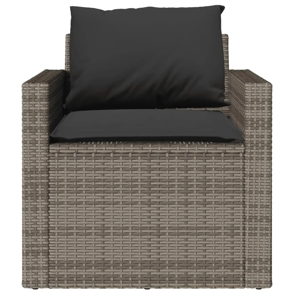 Garden Sofa Set for Outdoor Use 4 Piece Grey