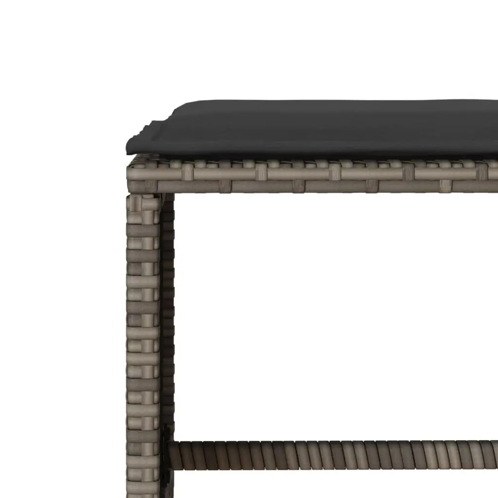 Garden Sofa Set for Outdoor Use 4 Piece Grey