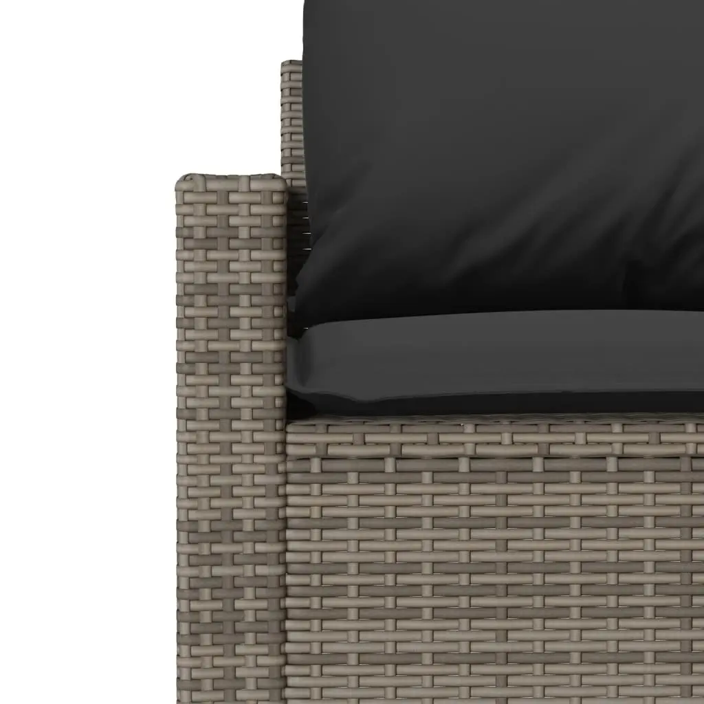 Garden Sofa Set for Outdoor Use 4 Piece Grey