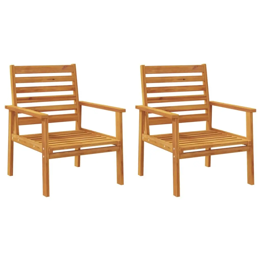 Outdoor Sofa Chair Set 2pcs Garden Patio Lounge Furniture Brown
