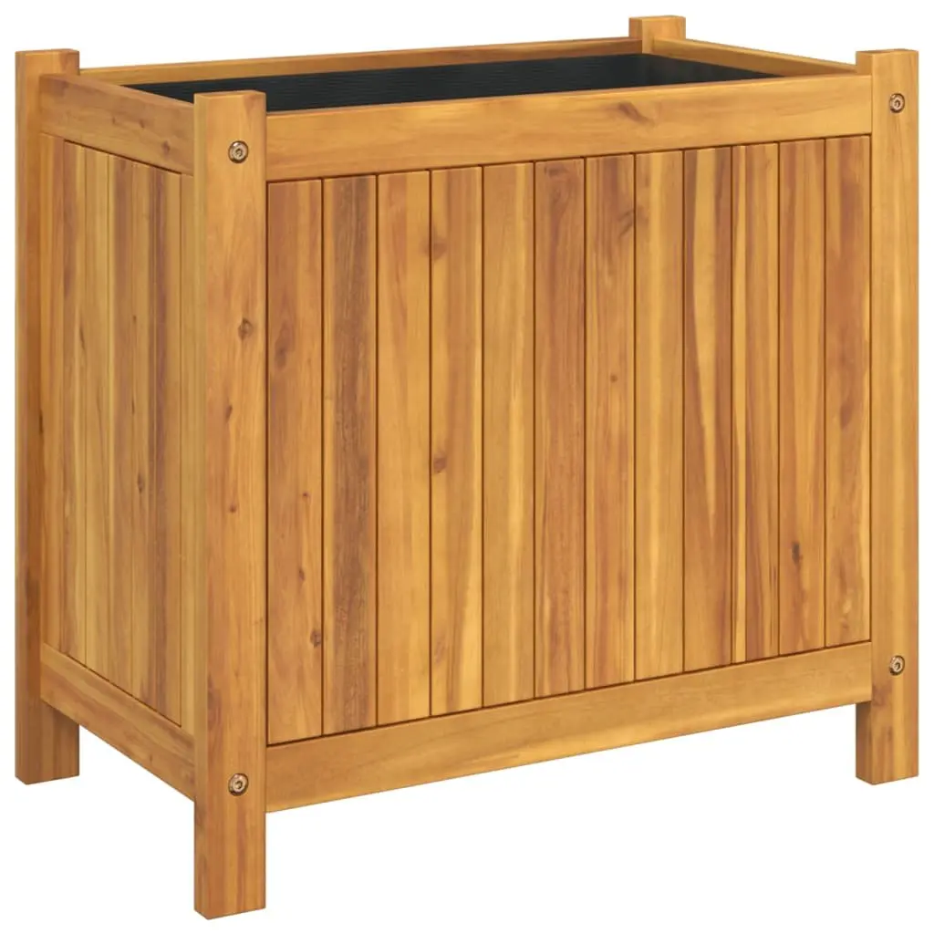 Wooden Garden Planter Box for Outdoor Patio Deck Balcony 54 x 31 x 50 cm