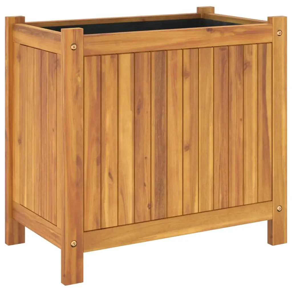Wooden Garden Planter Box for Outdoor Patio Deck Balcony 54 x 31 x 50 cm