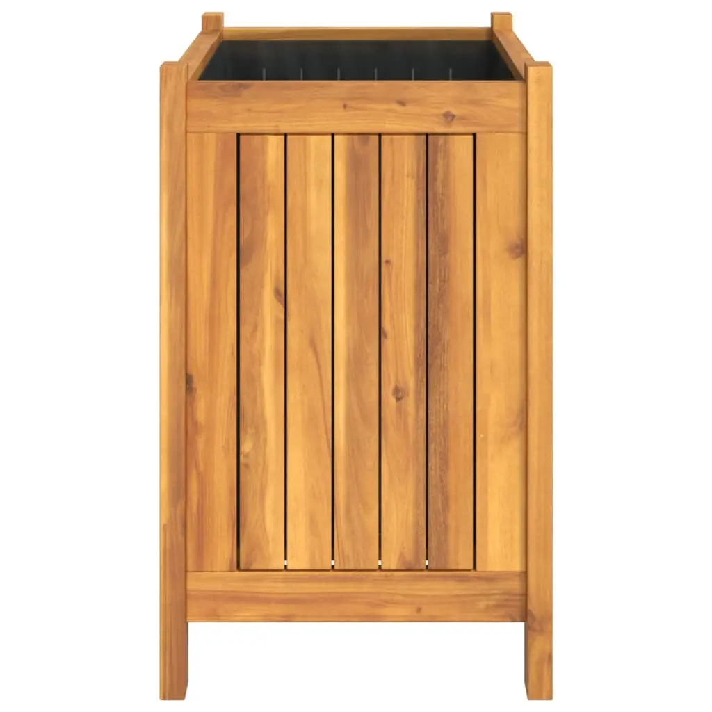 Wooden Garden Planter Box for Outdoor Patio Deck Balcony 54 x 31 x 50 cm