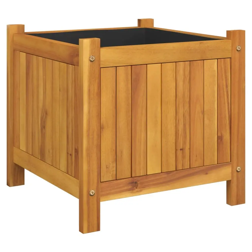 42x42x40 cm Garden Planter Box in Solid Acacia Wood