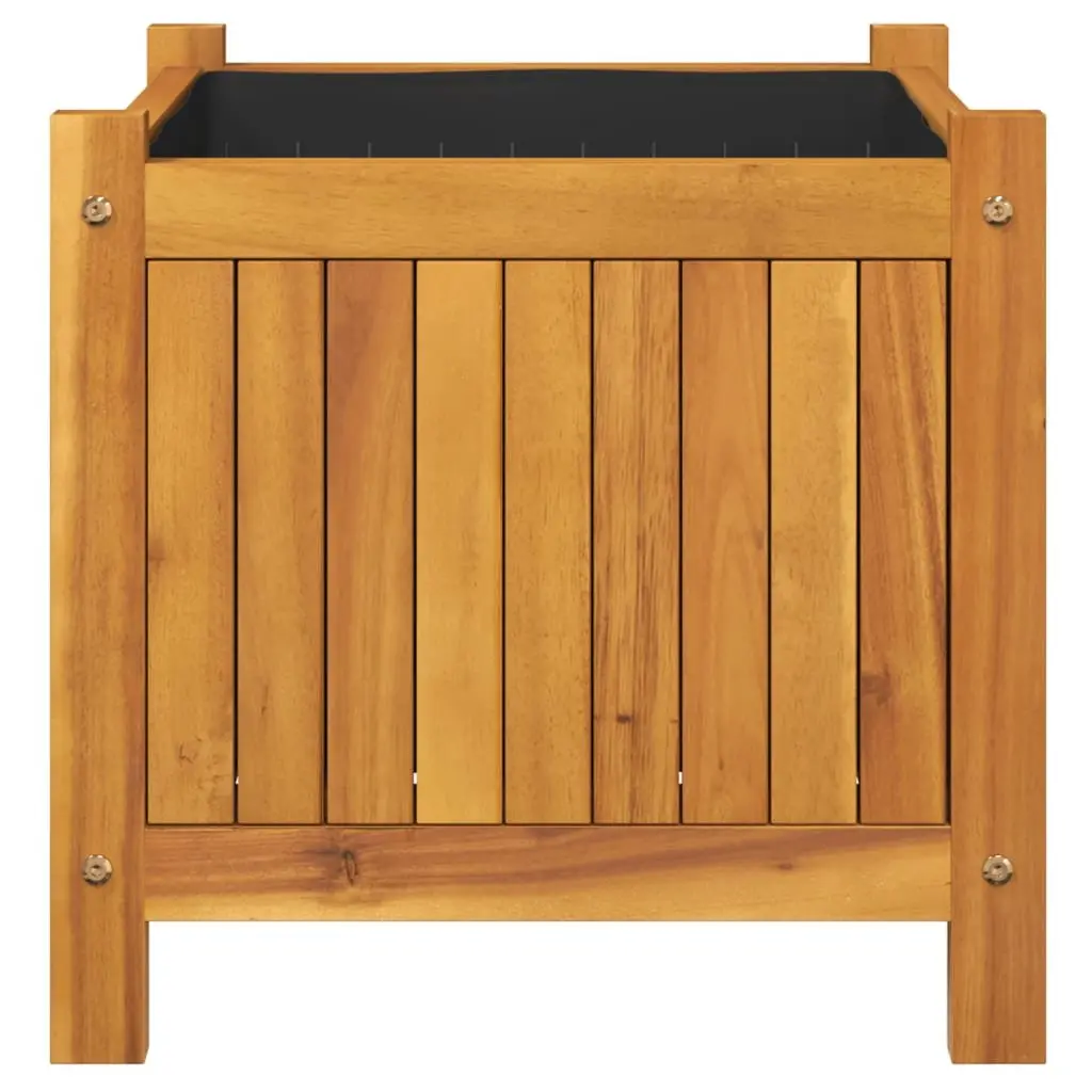 42x42x40 cm Garden Planter Box in Solid Acacia Wood