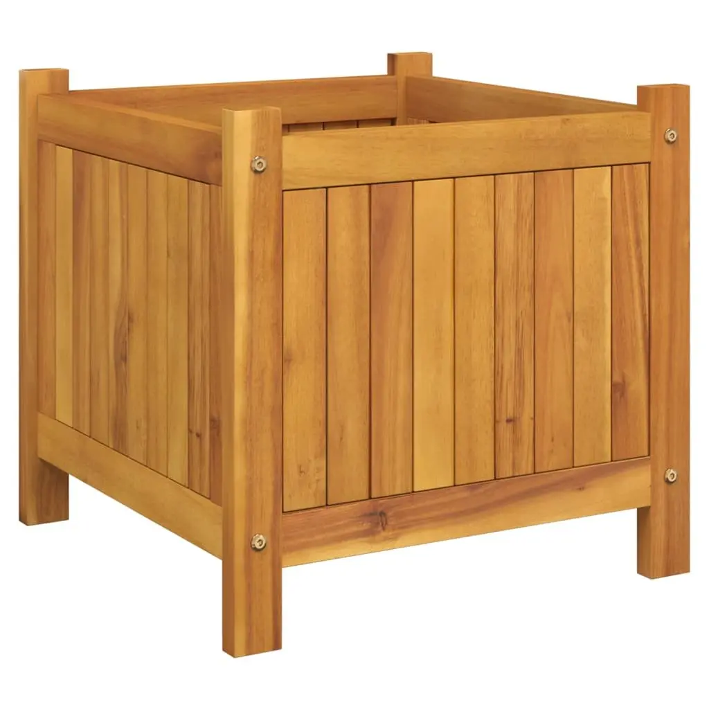 42x42x40 cm Garden Planter Box in Solid Acacia Wood