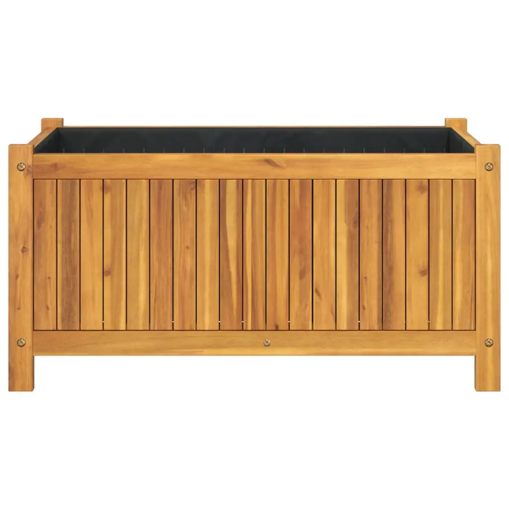 Wooden Garden Planter Box Outdoor 80x42x40 cm Solid Wood