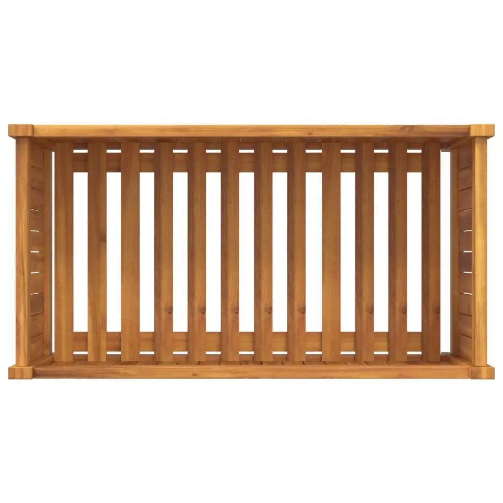 Wooden Garden Planter Box Outdoor 80x42x40 cm Solid Wood