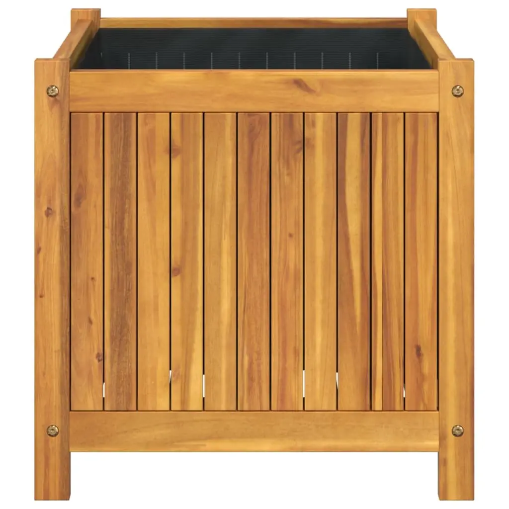 Brown Acacia Garden Planter Box 50 cm