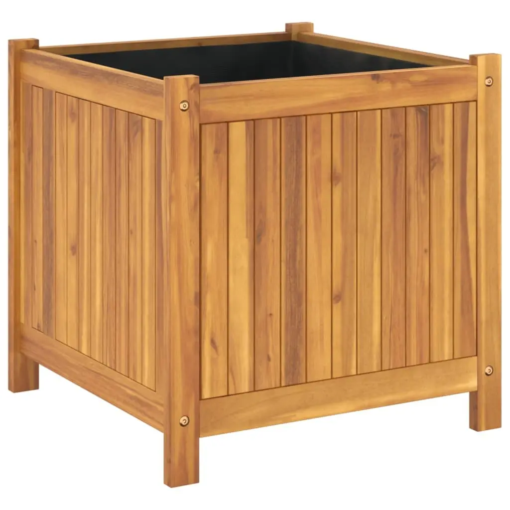 Brown Acacia Garden Planter Box 50 cm
