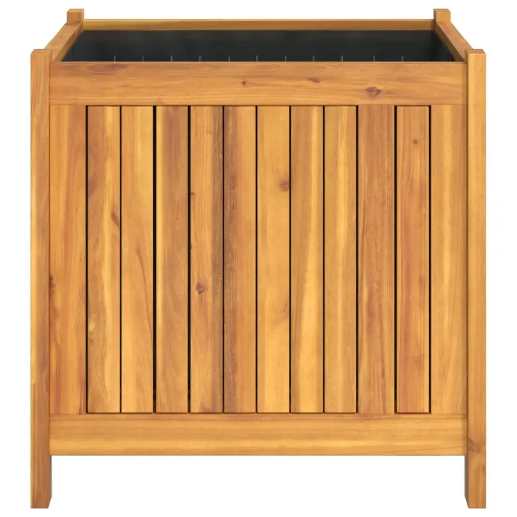 Brown Acacia Garden Planter Box 50 cm