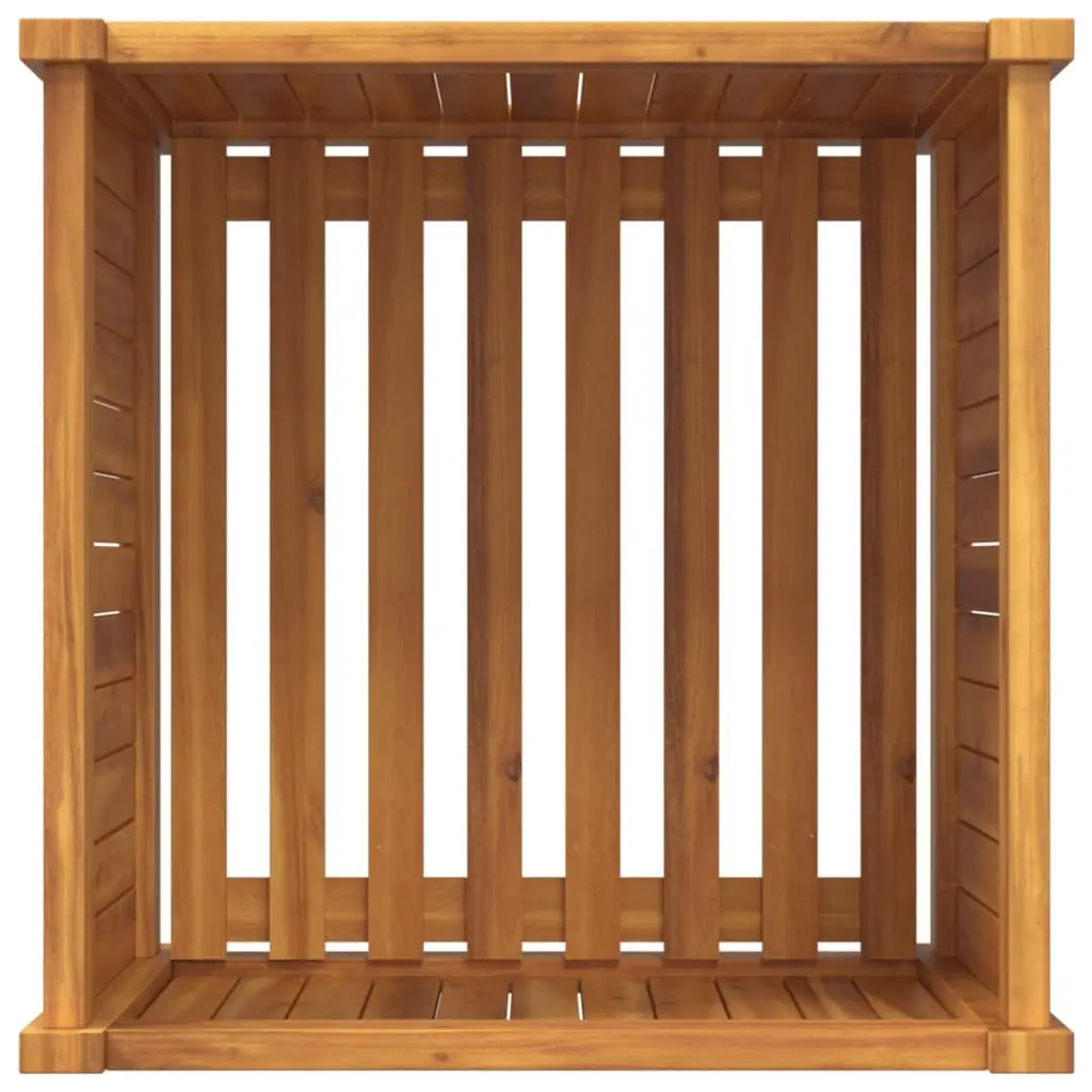 Brown Acacia Garden Planter Box 50 cm