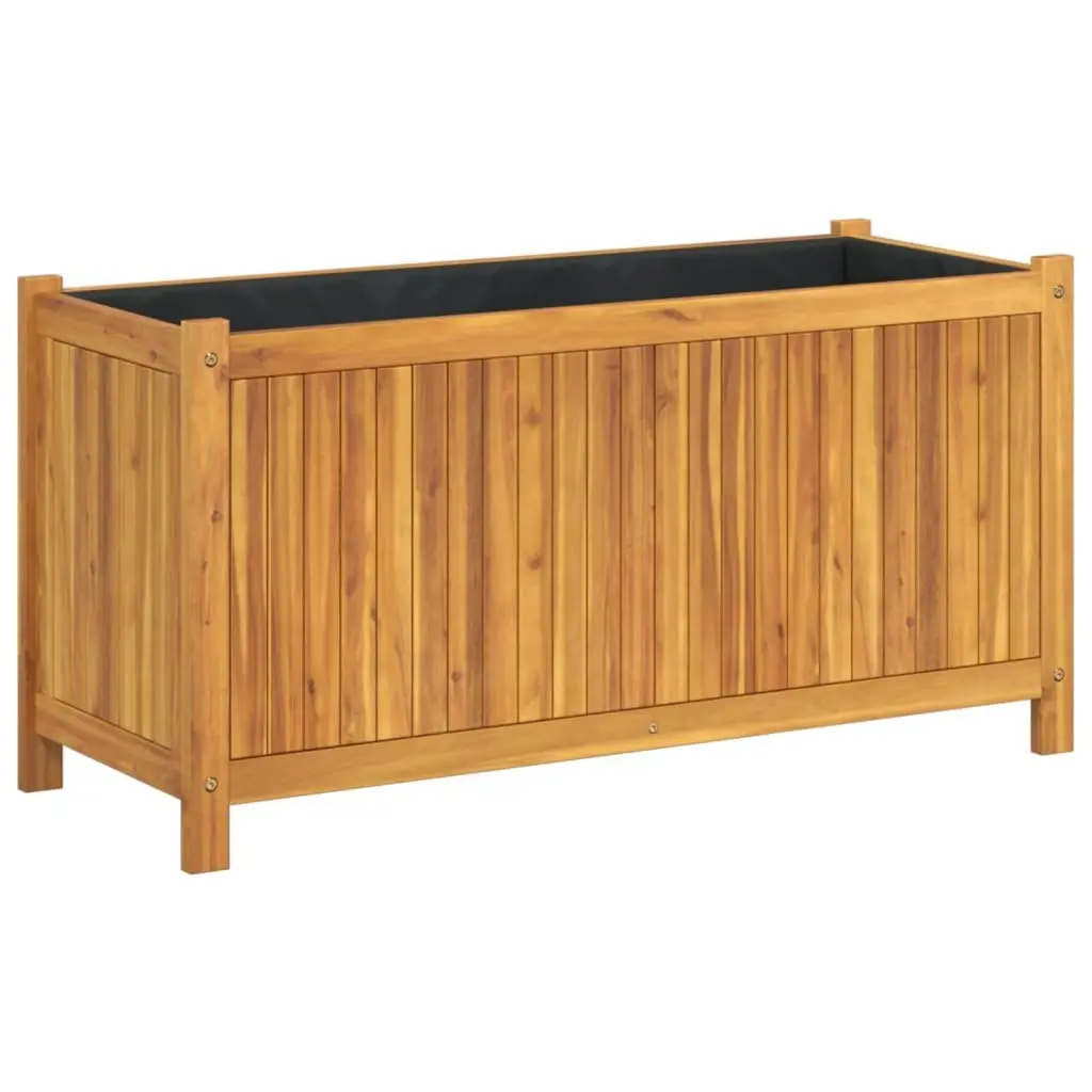 Wooden Garden Planter Box Outdoor Patio Balcony 99.5 x 38 x 50 cm
