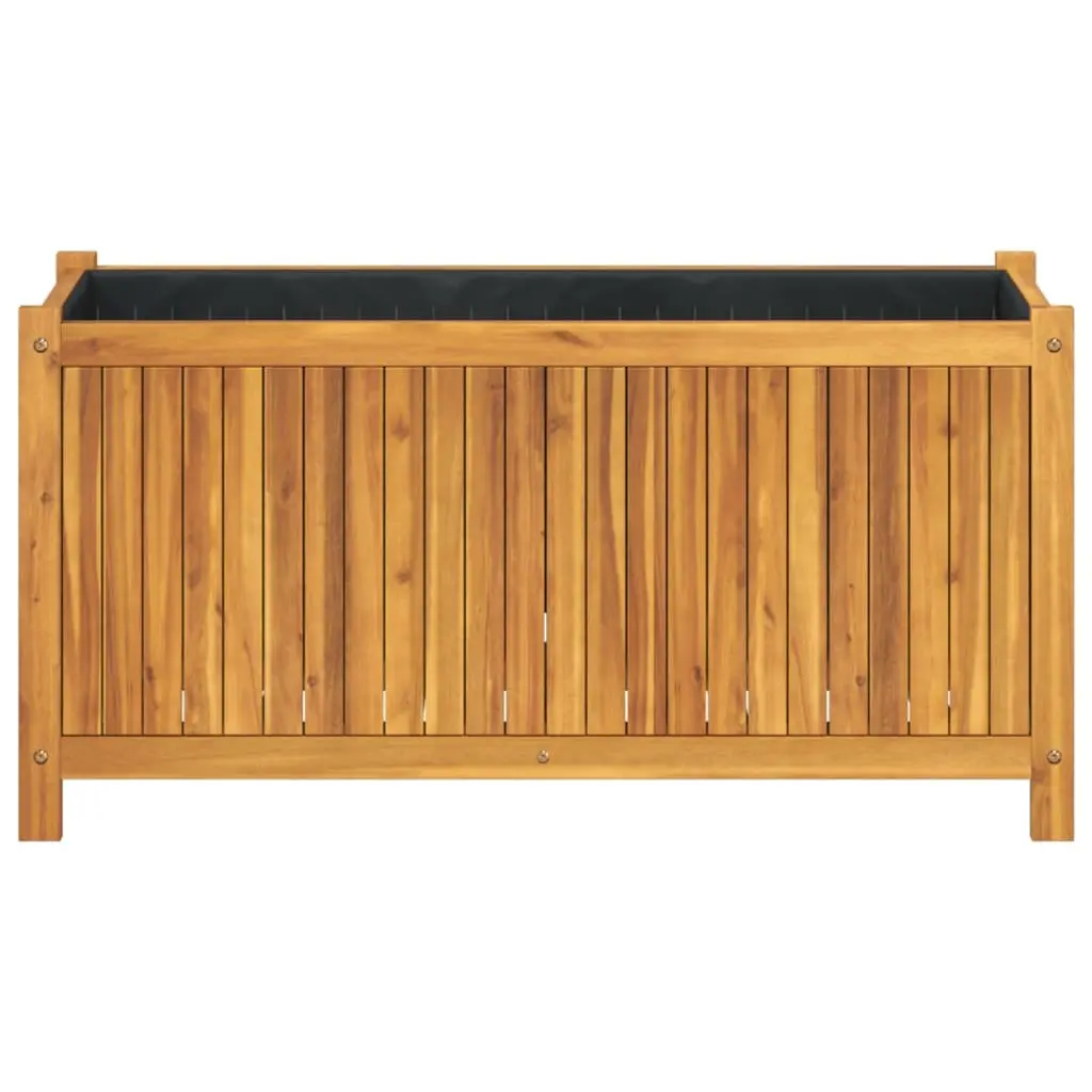 Wooden Garden Planter Box Outdoor Patio Balcony 99.5 x 38 x 50 cm