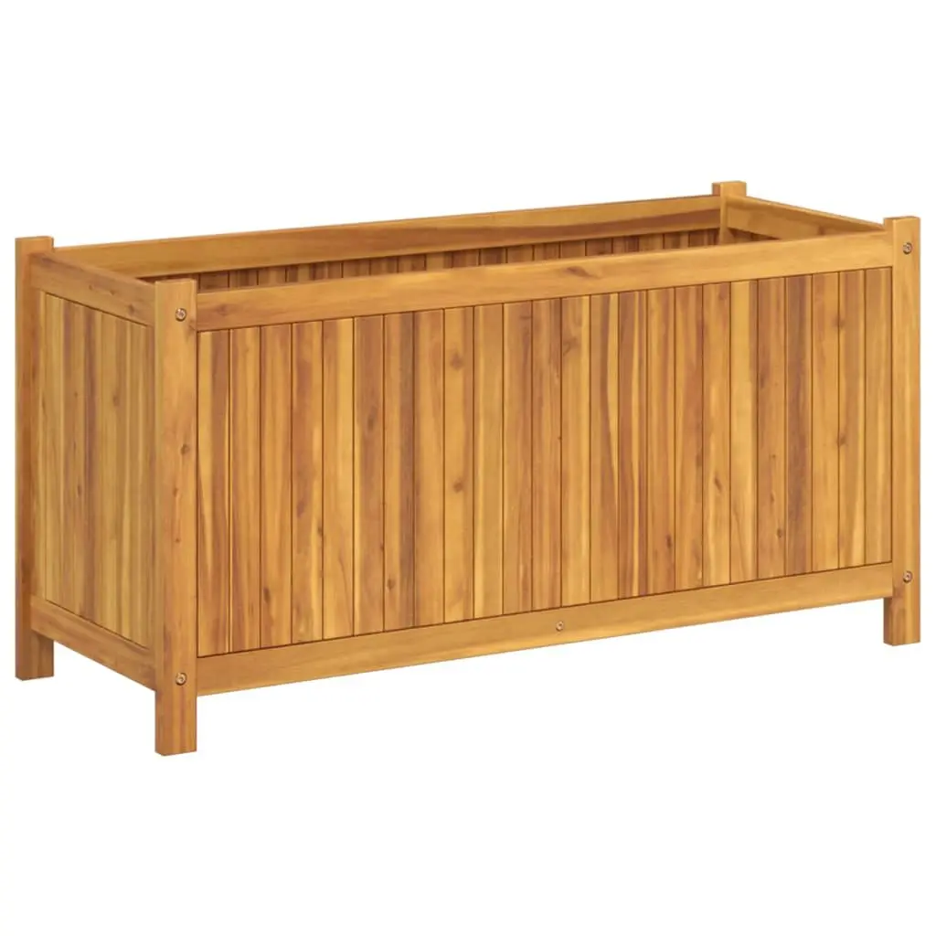 Wooden Garden Planter Box Outdoor Patio Balcony 99.5 x 38 x 50 cm