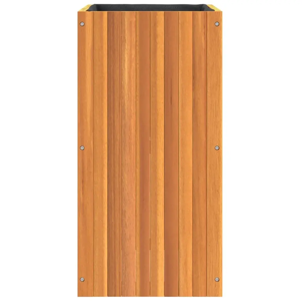 Garden Planter Box 45x45x90cm Solid Wood Acacia Flower Plant Pot Indoor Outdoor