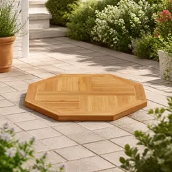 Specifications of 60x60cm Octagonal Wooden Table Top