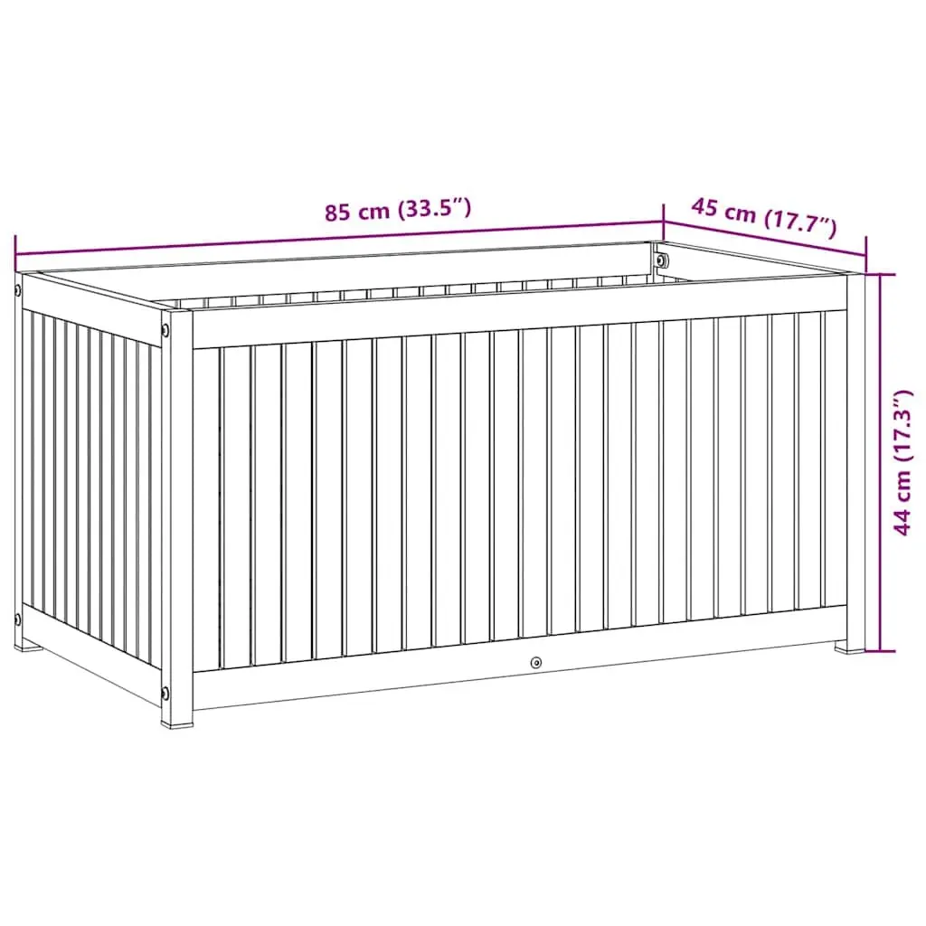 Garden Planter Box 85x45x44cm