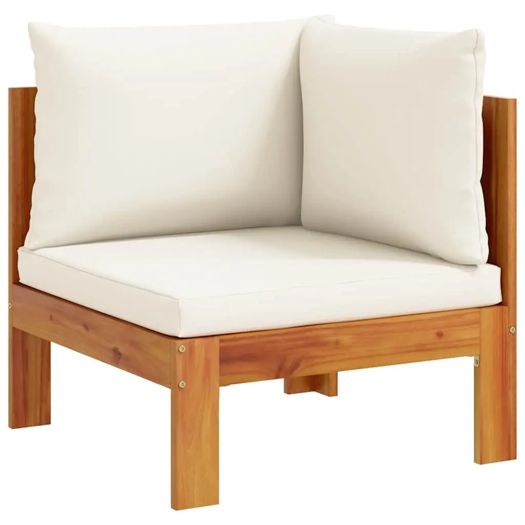 Garden Corner Sofa Outdoor Sectional Lounge Patio Seating with Cushions