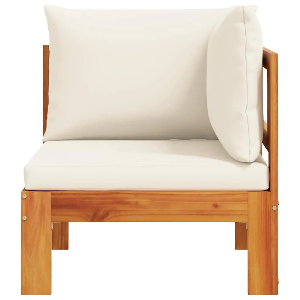Garden Corner Sofa Outdoor Sectional Lounge Patio Seating with Cushions