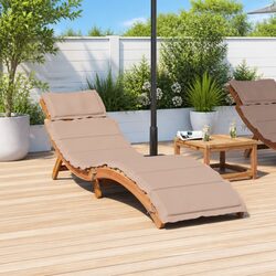 Specifications of Outdoor Sun Lounger with Cushion