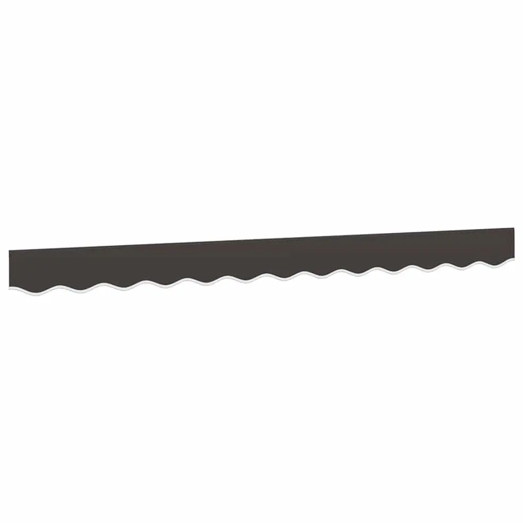 3m Replacement Awning Valance Fabric, Anthracite Stripe