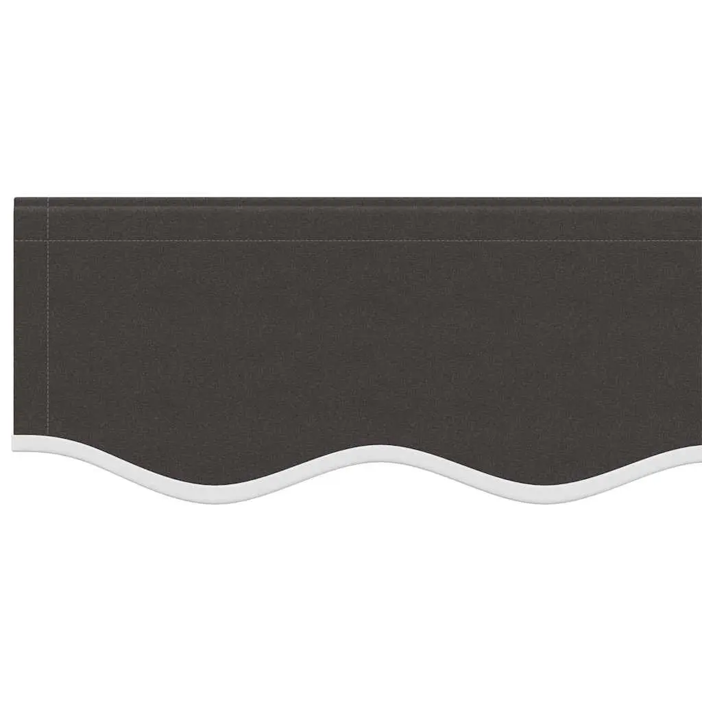 3m Replacement Awning Valance Fabric, Anthracite Stripe