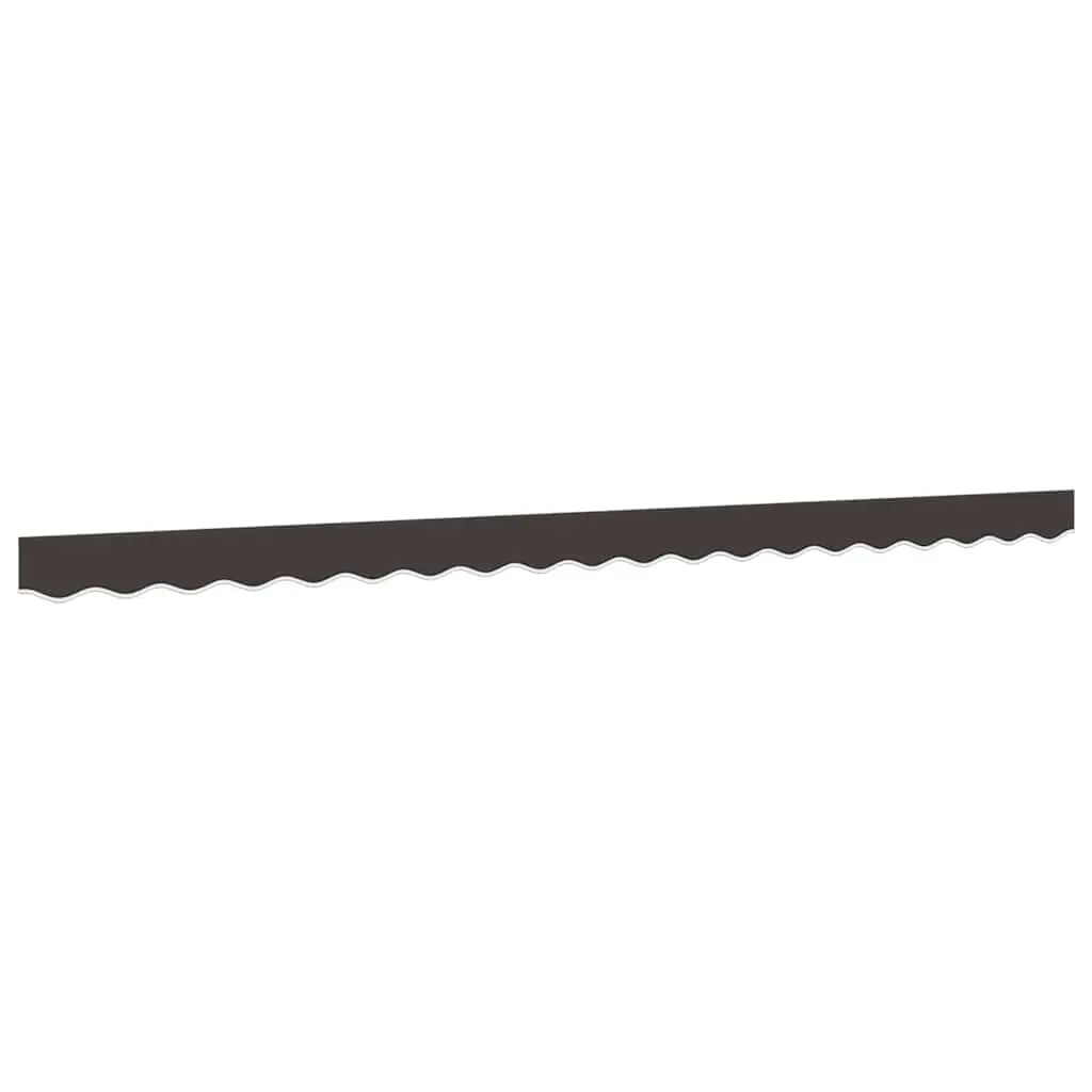 4.5m Anthracite Replacement Awning Valance