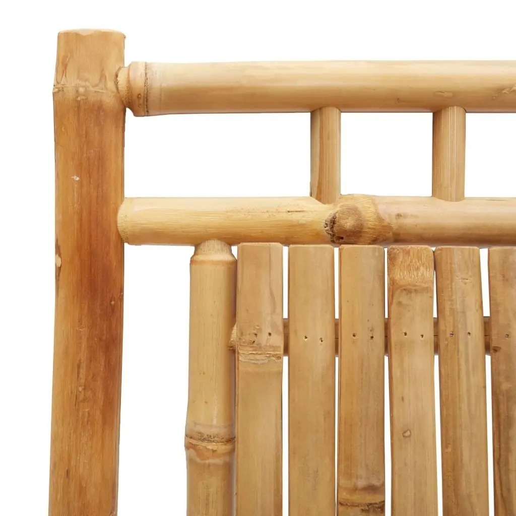Folding Garden Chairs Outdoor Use Bamboo 2 Piece