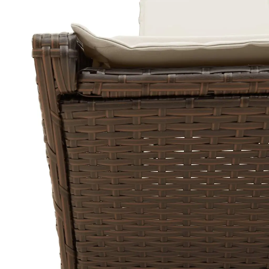 Double Sun Lounger Outdoor Garden Furniture Adjustable Reclining