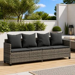 Specifications of the Adjustable Sun Lounger with Cushions
