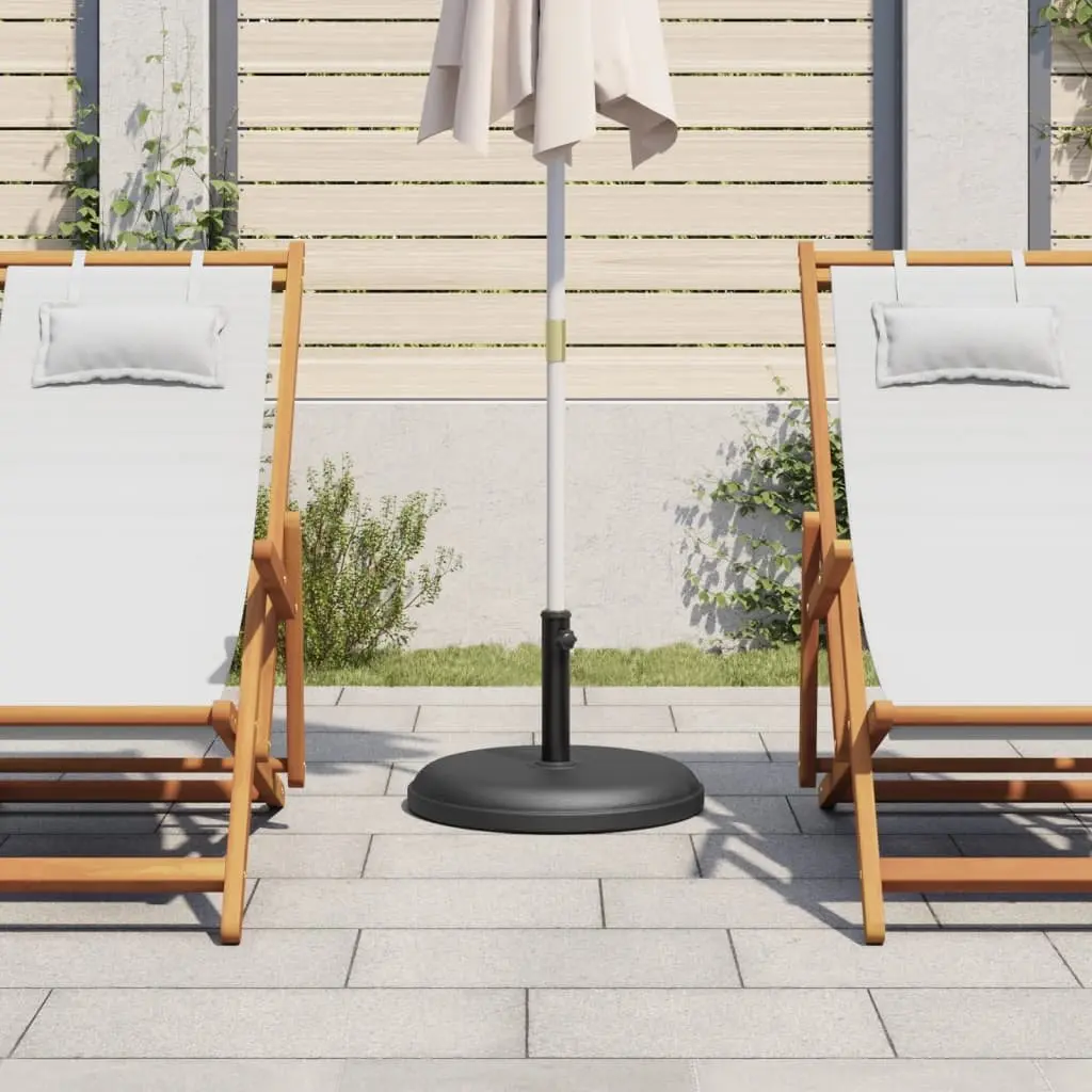 25 kg Round Parasol Base with Adaptors and Stability