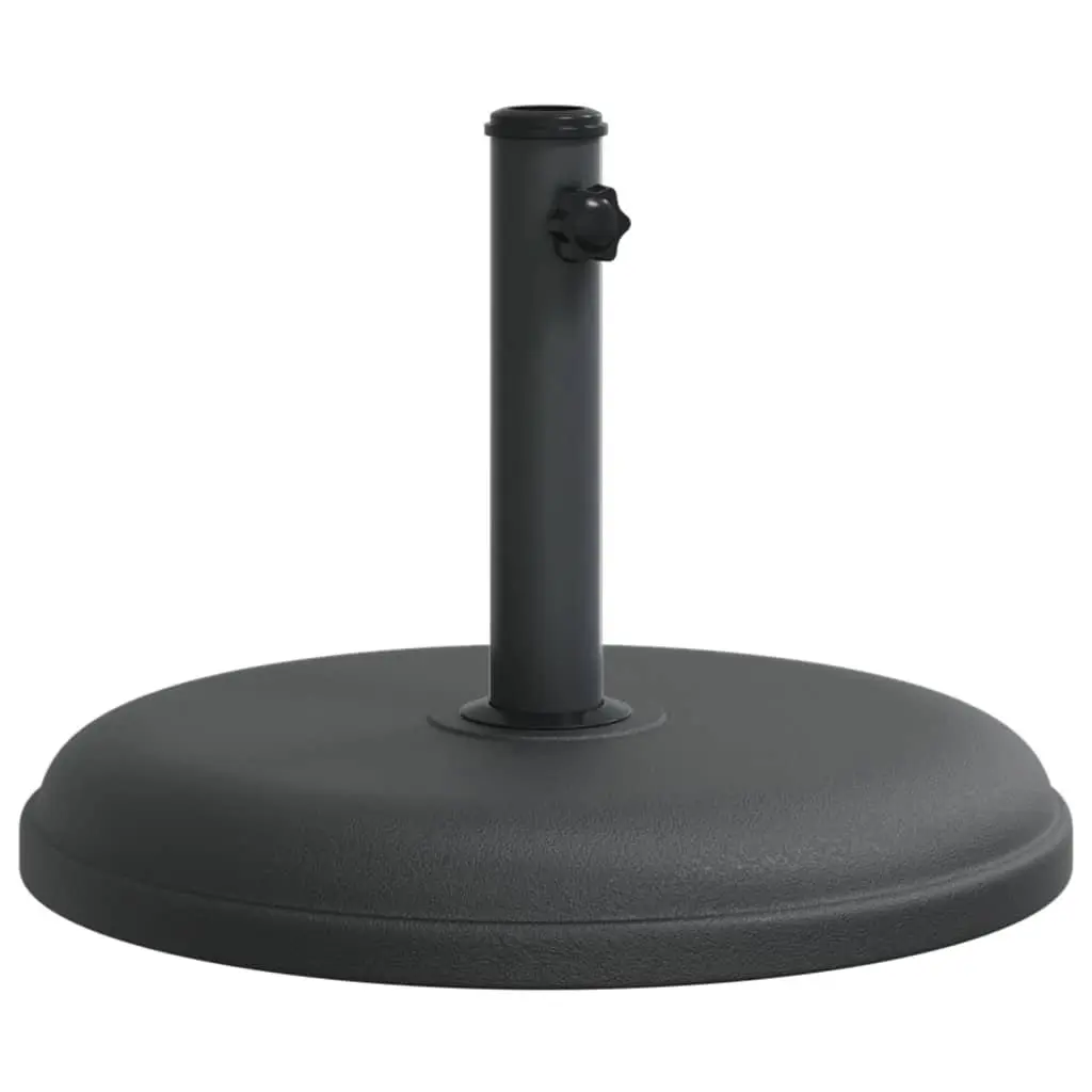 Parasol Base Umbrella Stand Garden Black Ø32/35/38mm Pole 15kg Stable