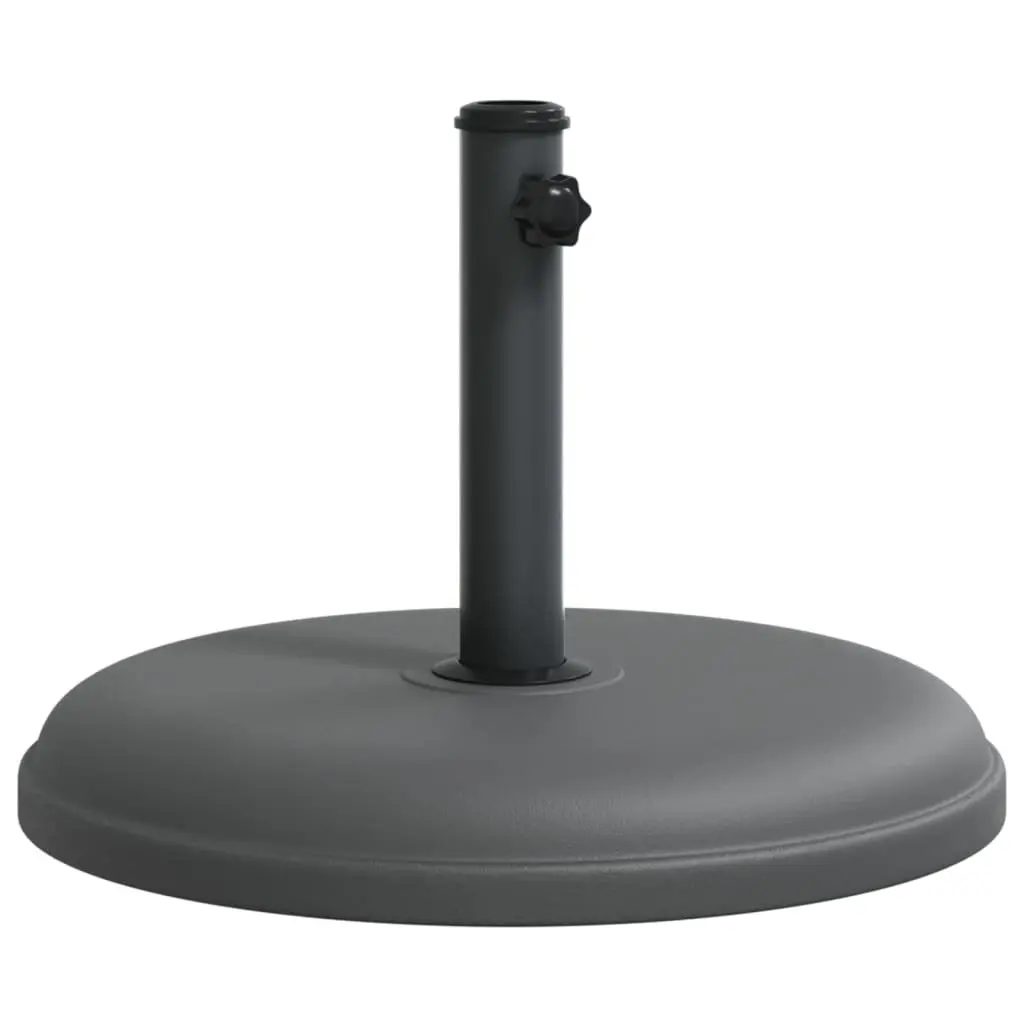 Grey Round Parasol Base for Umbrellas