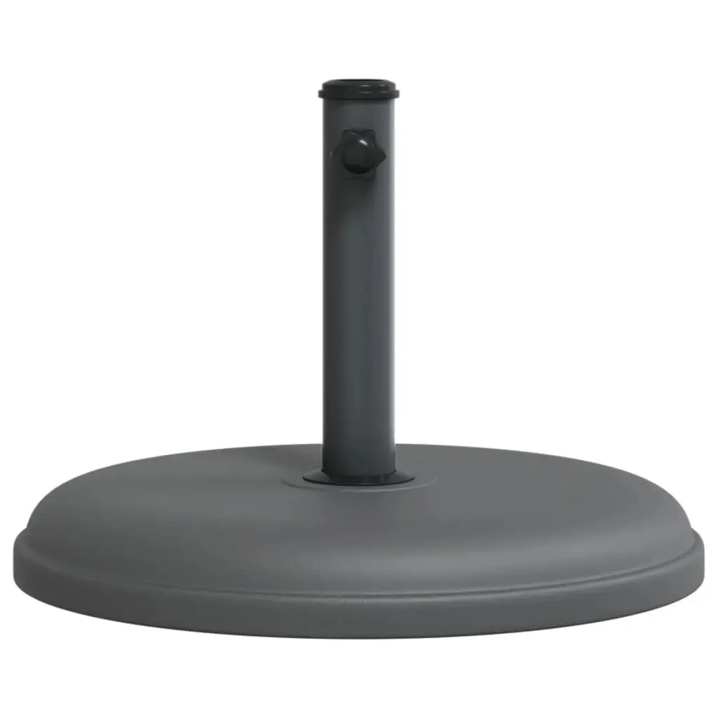 Grey Round Parasol Base for Umbrellas
