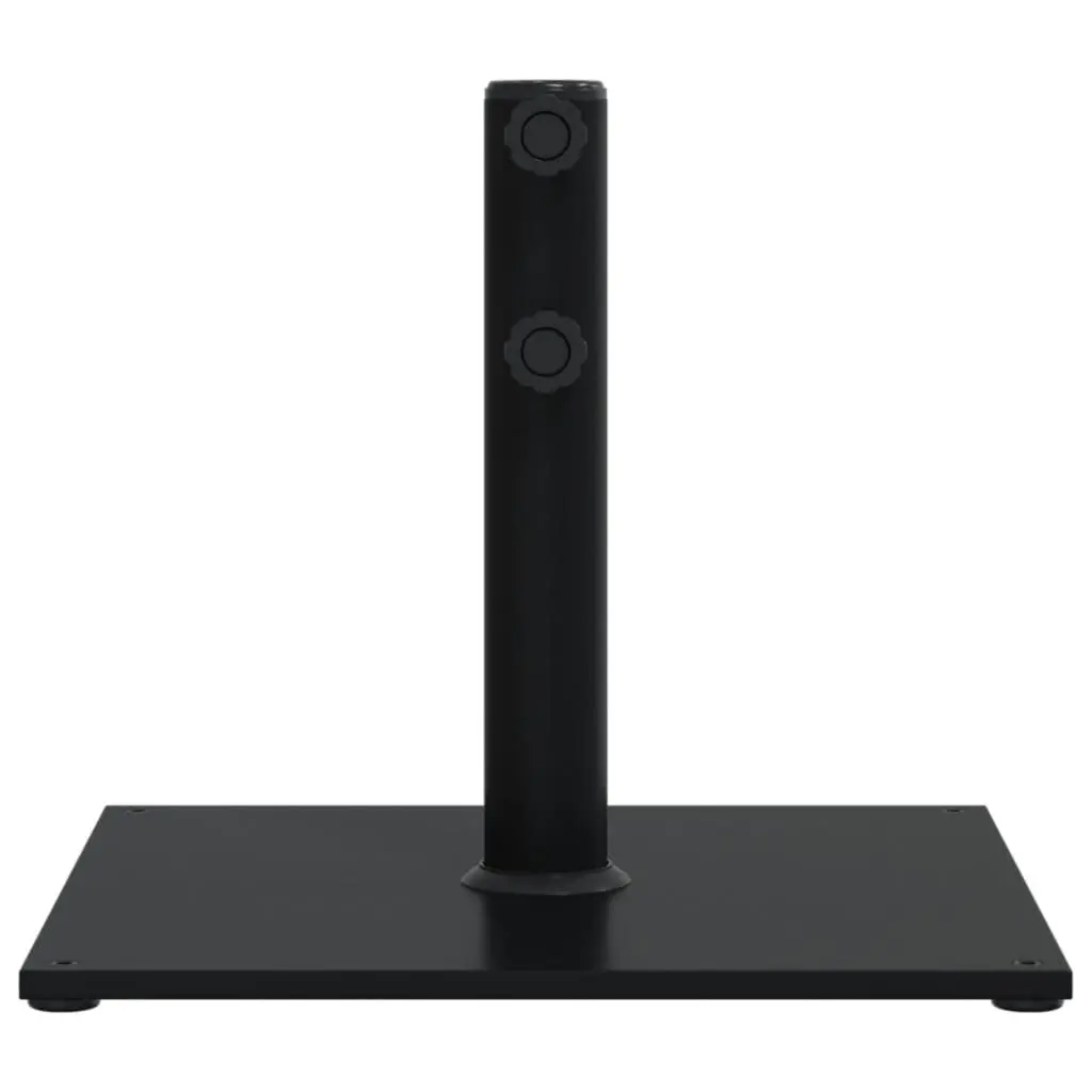 Square Parasol Base, 17kg Steel Construction with Adaptors