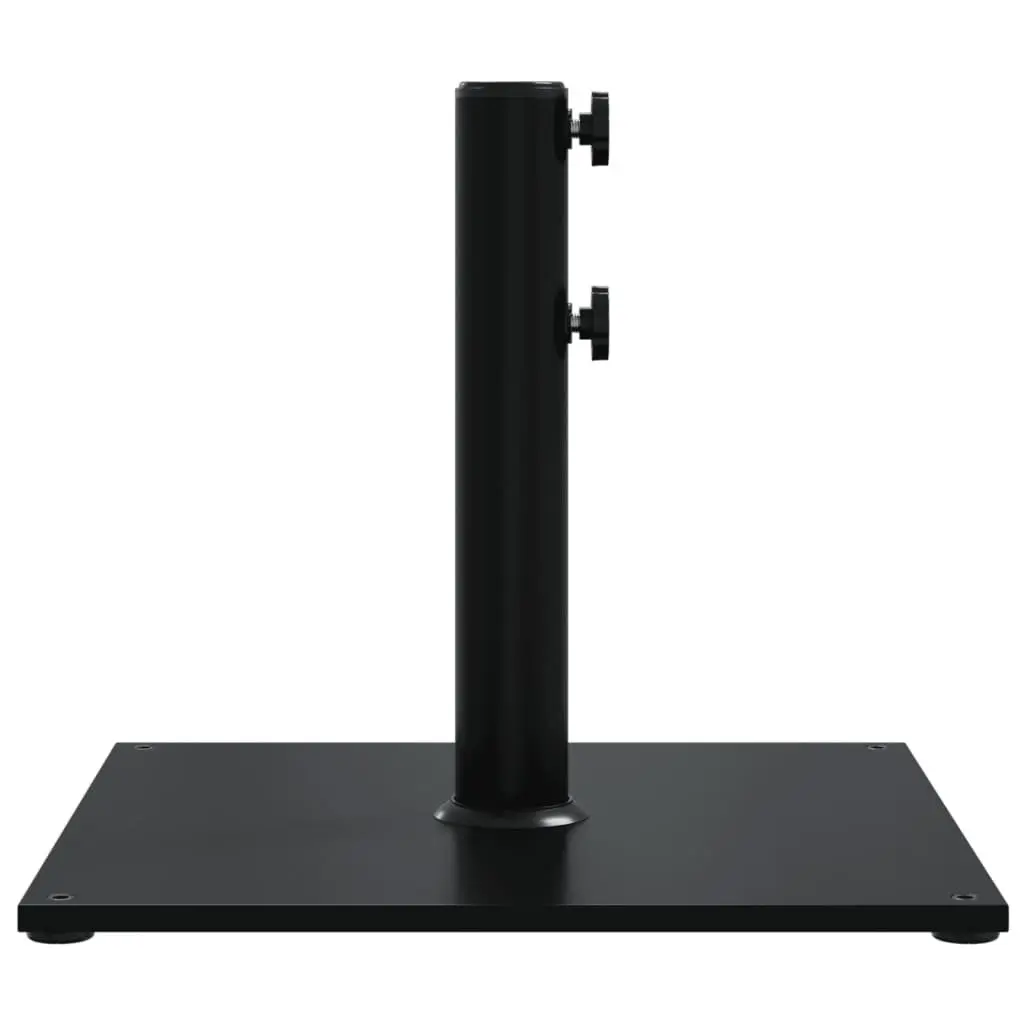 Square Parasol Base, 17kg Steel Construction with Adaptors