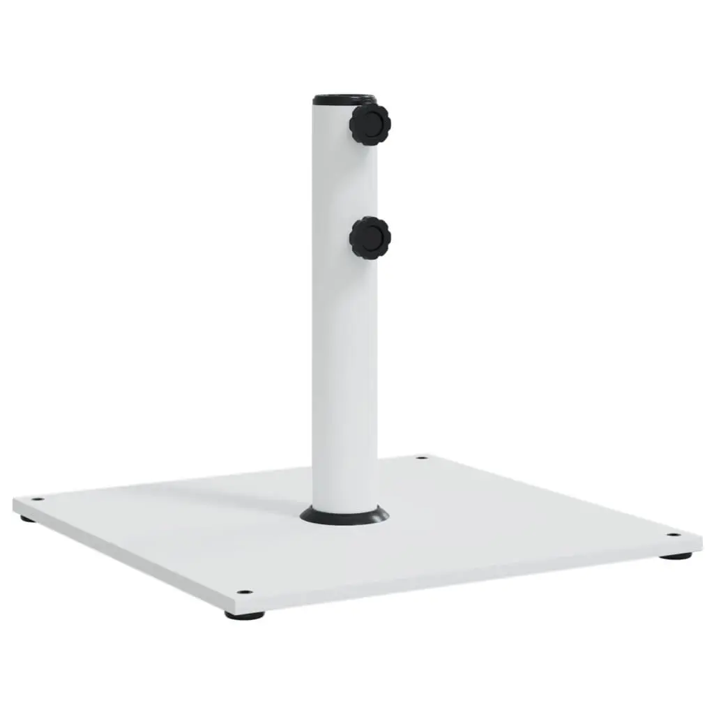 Square Parasol Base for Outdoor Use 17kg with Ø32/38/48mm Pole Adapter