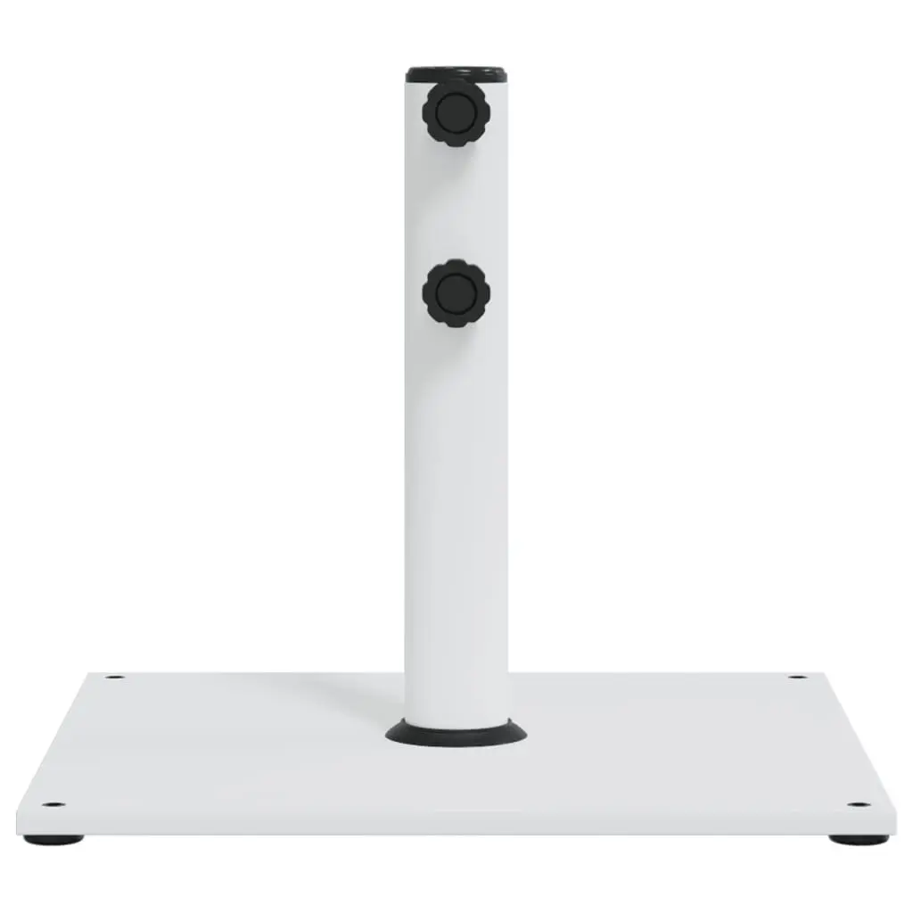 Square Parasol Base for Outdoor Use 17kg with Ø32/38/48mm Pole Adapter