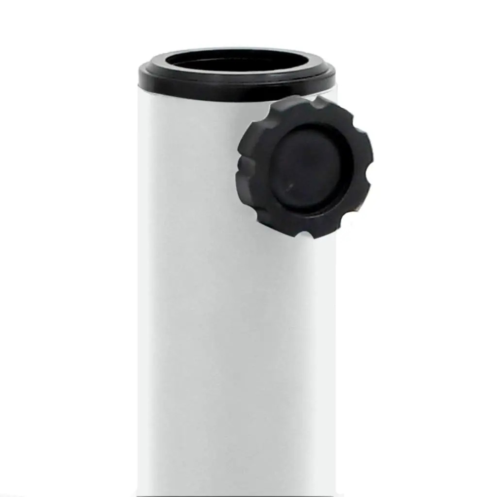 Square Parasol Base for Outdoor Use 17kg with Ø32/38/48mm Pole Adapter