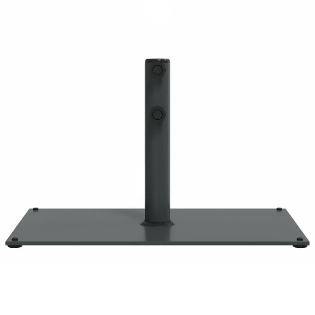 Rectangular Umbrella Stand Grey 15kg | Fits 32-48mm Poles